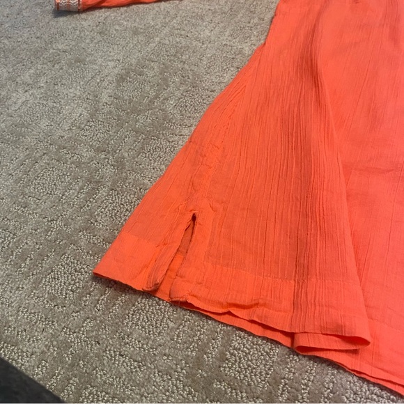 {Athleta} Mariana Tunic / Swim Cover Up - Coral Sunset ~ Size Small - Picture 11 of 16